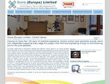 Tablet Screenshot of controlvalves.score-group.com